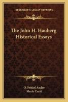 The John H. Hauberg Historical Essays