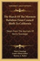 The March Of The Mormon Battalion From Council Bluffs To California