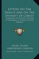 Letters On The Trinity And On The Divinity Of Christ