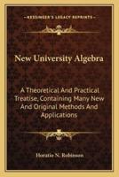 New University Algebra