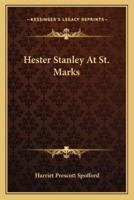 Hester Stanley At St. Marks