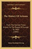 The History Of Arizona