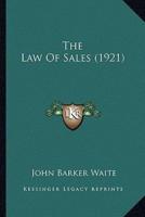 The Law of Sales (1921)