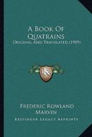 A Book Of Quatrains