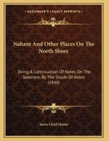 Nahant And Other Places On The North Shore