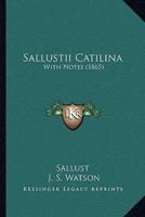 Sallustii Catilina