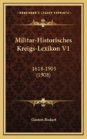 Militar-Historisches Kreigs-Lexikon V1
