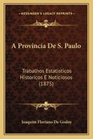 A Provincia De S. Paulo