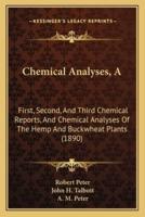 A Chemical Analyses
