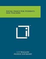 Social Dance for Students and Teachers