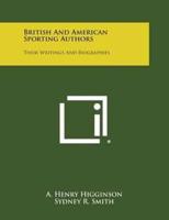 British and American Sporting Authors