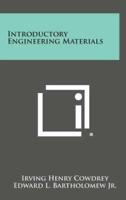 Introductory Engineering Materials