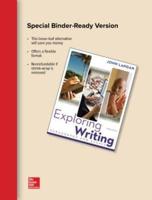 Loose Leaf Exploring Writing 3E With MLA Booklet 2016 and Connect Writing Access Card