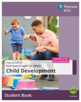 BTEC Tech Award 2022, Child Development. Student Book