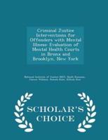 Criminal Justice Interventions for Offenders With Mental Illness