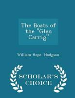 The Boats of the "Glen Carrig" - Scholar's Choice Edition
