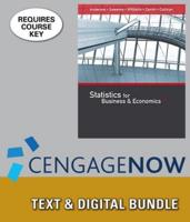 Statistics for Business & Economics + Cengagenow, 1 Term Access