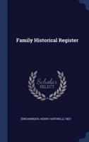 Family Historical Register