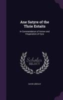 Ane Satyre of the Thrie Estaits