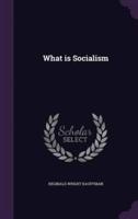 What Is Socialism