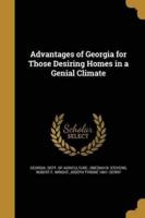 Advantages of Georgia for Those Desiring Homes in a Genial Climate