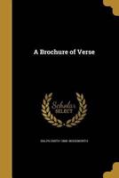 A Brochure of Verse