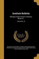 Institute Bulletin