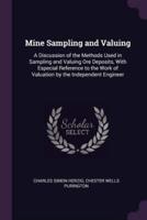 Mine Sampling and Valuing