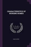 Characteristics of Nursing Homes