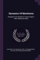 Dynamics Of Machinery