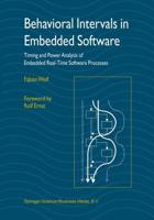 Behavioral Intervals in Embedded Software : Timing and Power Analysis of Embedded Real-Time Software Processes