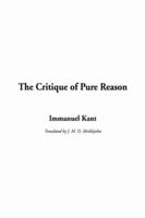 Critique of Pure Reason, The