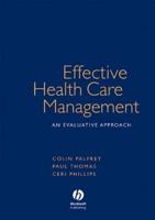 Effective Healthcare Management