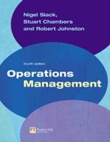 Valuepack: Operations Management P4 With Research Methods for Buisness Students P4 With The Buisness Students Handbook