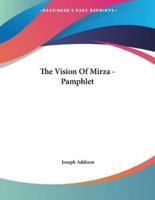 The Vision Of Mirza - Pamphlet