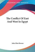 The Conflict Of East And West In Egypt