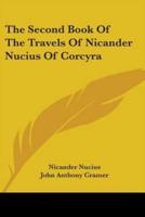 The Second Book Of The Travels Of Nicander Nucius Of Corcyra