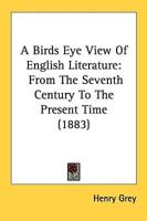 A Birds Eye View Of English Literature