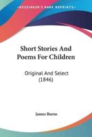Short Stories And Poems For Children