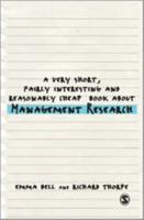 A Very Short, Fairly Interesting and Reasonably Cheap Book About Management Research