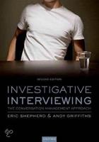 Investigative Interviewing and Interrogation