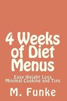 4 Weeks of Diet Menus