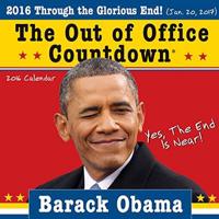 Obama Out of Office 2016 Wall Calendar