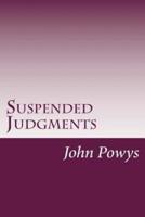 Suspended Judgments