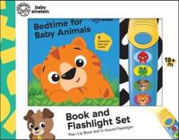 Baby Einstein: Bedtime for Baby Animals Book and 5-Sound Flashlight Set
