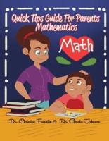Parent Quick Tip Guide to Math