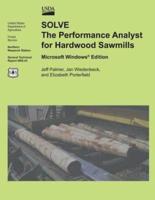 Solve the Performance Analyst for Hardwood Sawmills Microsoft Windows Edition