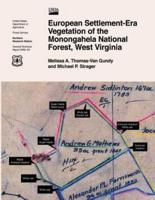 European Settlement-Era Vegetation of the Monogahela National Forest, West Virginia