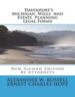 Davenport's Michigan Wills And Estate Planning Legal Forms