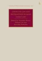 Choice of Law and Recognition in Asian Family Law